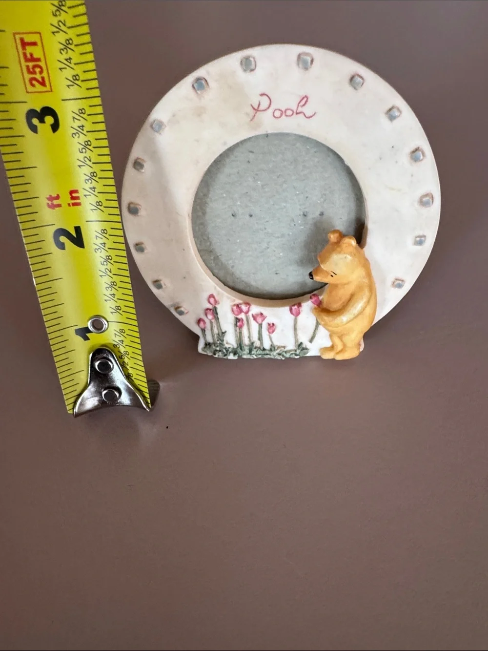 Disney Winnie the Pooh Cream and Yellow Decorative Photo Frame